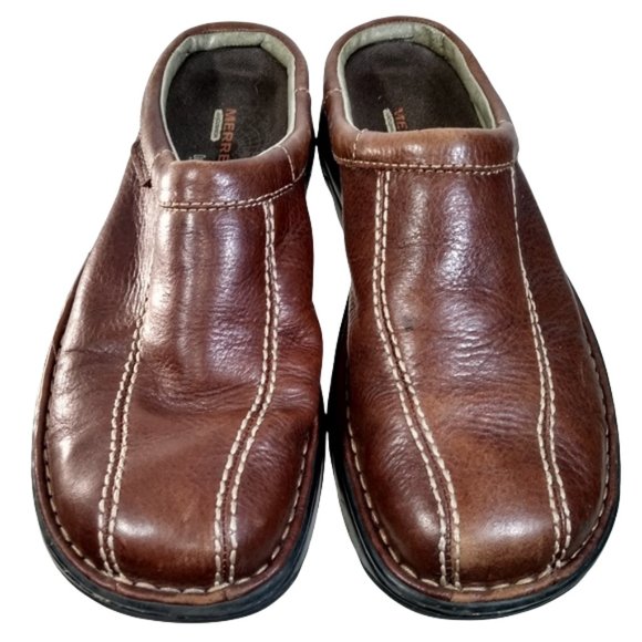 MERRELL men Air Cushion Men Clogs Slip-on Size 9.5 - Picture 1 of 11